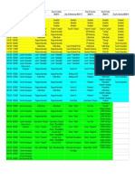 8th IPSF PARO PARS - Schedule