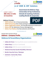A Leading Provider of OMR & ERP Solutions: Addmen - Company Profile