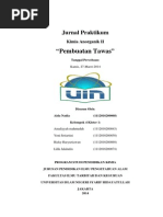 Jurnal Praktikum Kimia Anorganik II Pembuatan Tawas