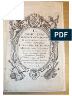 Galilei: Il Primo Libro