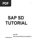 Sap SD Tutorial