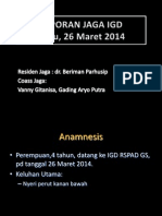 LAPORAN JAGA IGD 26 maret 2014.pptx