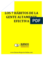 Los Siete Habitos de La Gente Altamente Efectiva Ebook