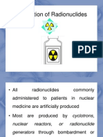 Topic 2-Production of Radionuclides & QA QC