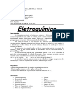 Relatório - Eletroquimica