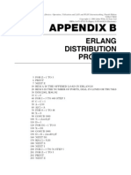 Appendix B - Erlang Distribution Program