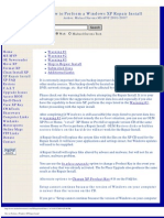 How to Perform a Windows XP Repair Install