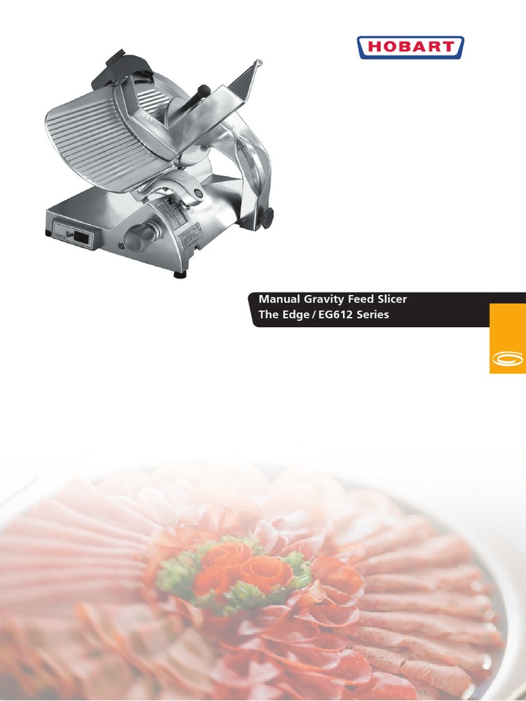 Hobart Eg612 PDF Knife Manufactured Goods