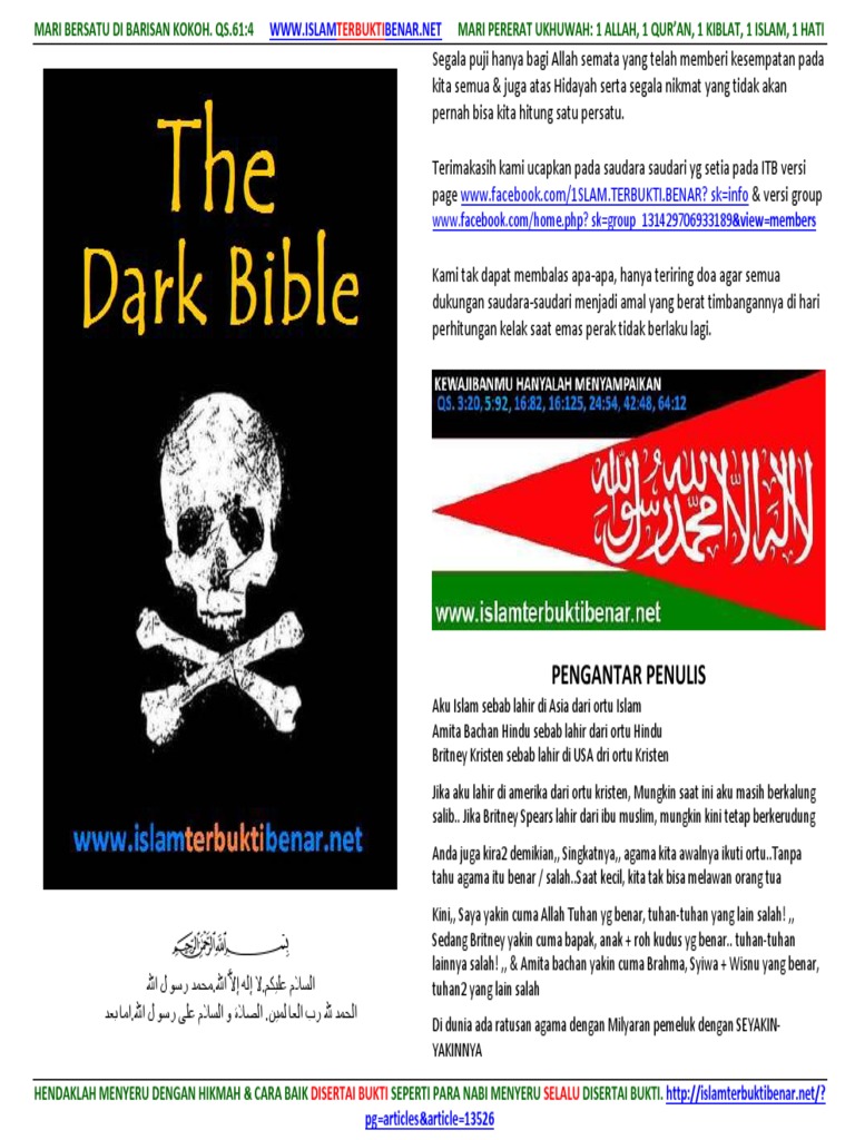 The Dark Bible PDF 