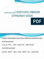 Biološki Postupci Obrade Otpadnih Voda I Muljevi