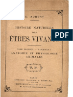 E.aubert - Histoire Naturelle Des Etres Vivants T1 - F1