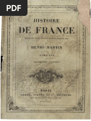 Hmartin Histoire De France Tome 16 - 