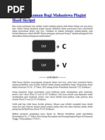 Download Penjelasan Sanksi Plagiat Dan Software Anti Plagiat by bimasyp SN217248272 doc pdf