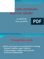 Studi Kelayakan Bisnis (SKB)