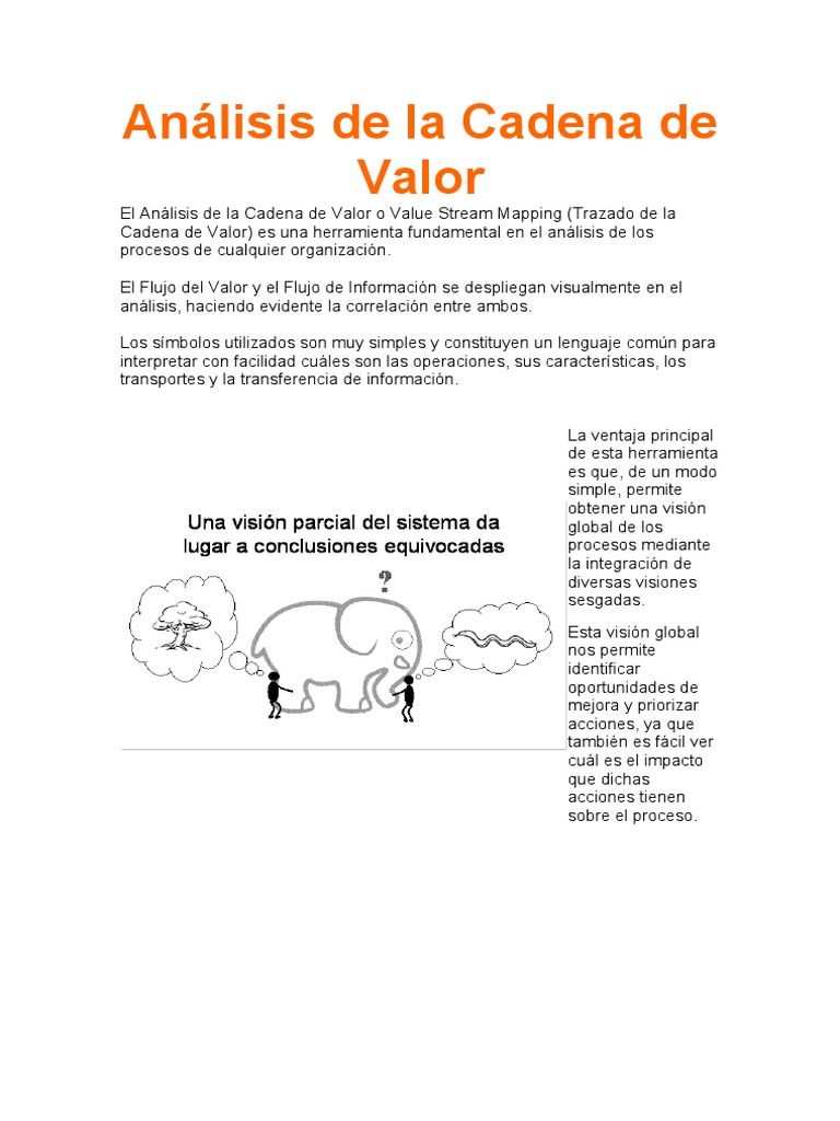 Guía del Análisis de la Cadena de Valor | PDF | Cadena de valor | Science