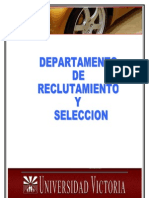 1 Departamento de Reclutamiento y Seleccion