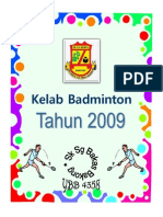 Buku Kelab Badminton