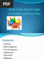 Automatic Room Light Controller and Counter