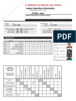 Liga XXX Juegos Municipales Fútbol Sala Juvenil 2009/2010 1 Jornada