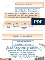 Niveles de Prevencion Salud