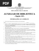 Auxiliar de Biblioteca