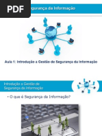 Aula 1 - Introdução a Gestão de Segurança da Informação