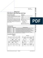 DM74LS174 - DM74LS175 Hex/Quad D-Type Flip-Flops With Clear: General Description Features