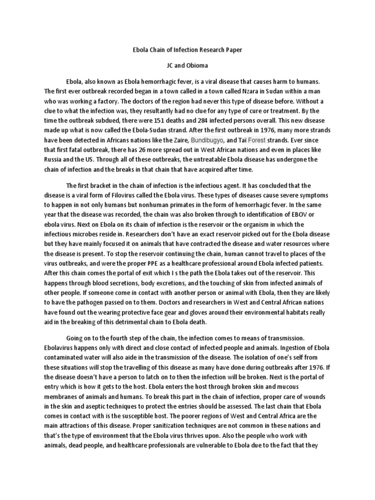 Introduction of ebola virus picture