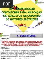 Aula 4 Instalacoes Eletricas - Contatores