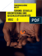 Fluchtgrund: Sexuelle Orientierung und GeschlechtsidentItät
