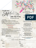 Mother's Day Jingle Contest 2014 - Flyer