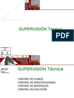 Supervision Tecnica 2014-5 La Realidad de La Supervision de Obra