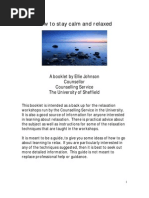 Download How to Stay Calm and Relaxed by asanka136 SN21732444 doc pdf