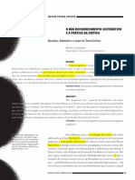 CELIKATES, Robin - O não reconhecimento sistemático e a prática da crítica - Novos Estudos Jun 2012