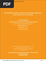 Download GSK Case Study  PR Plan by JBull7645 SN21733417 doc pdf