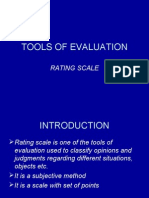 Continuous Comprehensive Evluation - Tools of Evaluation