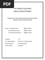 Cara Membuat Graf Bar Menggunakan Microsoft Excel 2007
