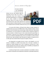 Contaminación Ambiental en La Región Junín