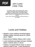 John Locke State of Natuture