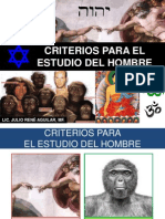 Criterios para El Estudio Del Hombre