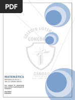 EXERCÍCIOS  3º 2013