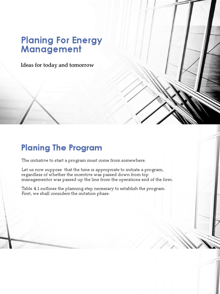 Energy Program Planning Guide | PDF | Business