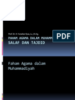 Salaf Dan Tajdid Muhammadiyah