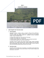 Profil Perairan Danau Toba Dan Sekitarnya Di Wilayah Pemerintah Kabupaten Samosir