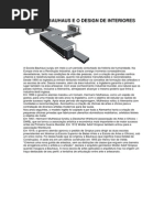 Bauhaus e o Design de Interiores