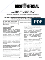 "Tierra Y Libertad": Periódico Oficial