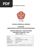 Download Sop Laboratorium Struktur contoh by Dian Setiawan SN217370169 doc pdf