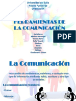 Exposición de Orientación. La Comunicación