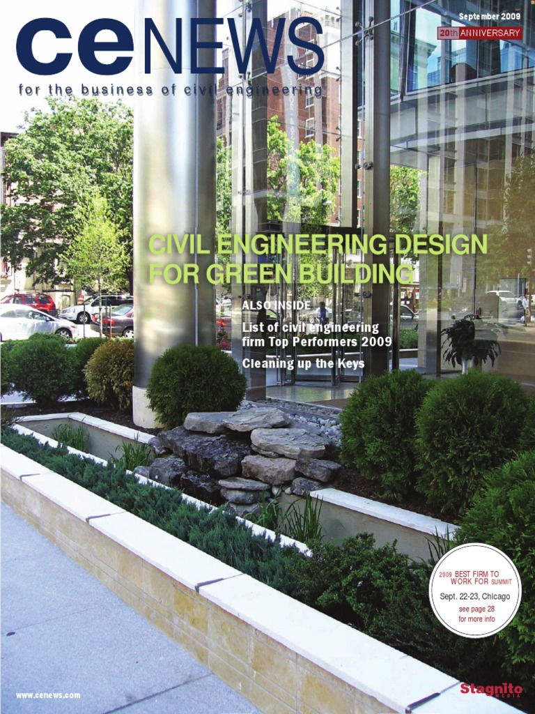 CE News Article Harper Green Building 9 09 | PDF | Stormwater | Green ...