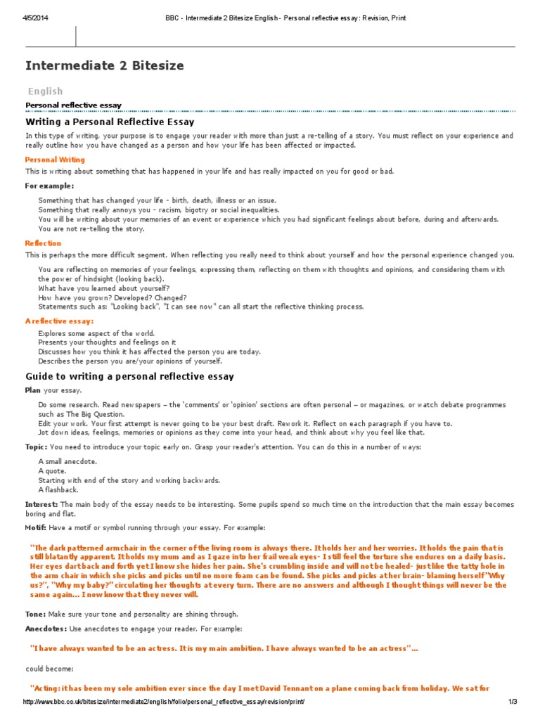 prison effective essay description